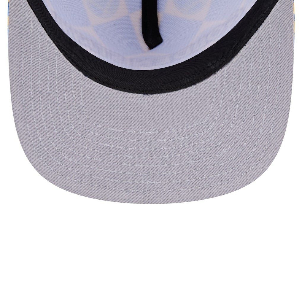 Golden State Warriors Seeing Diamonds A-Frame Trucker 9FIFTY Snapback Hat Royal