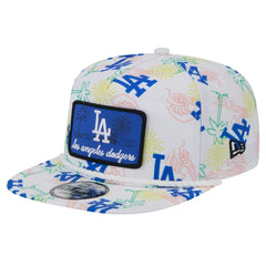 Los Angeles Dodgers New Era Islander Golfer Snapback Hat - White Hats