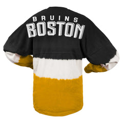 NHL Boston Bruins Fanatics Women's Ombre Long Sleeve T-Shirt - Black/Gold