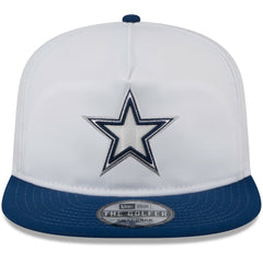 Dallas Cowboys New Era 2024 NFL Training Camp Golfer Snapback Hat White/Navy