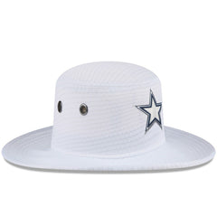 Dallas Cowboys New Era 2024 NFL Training Camp Panama Bucket Hat White