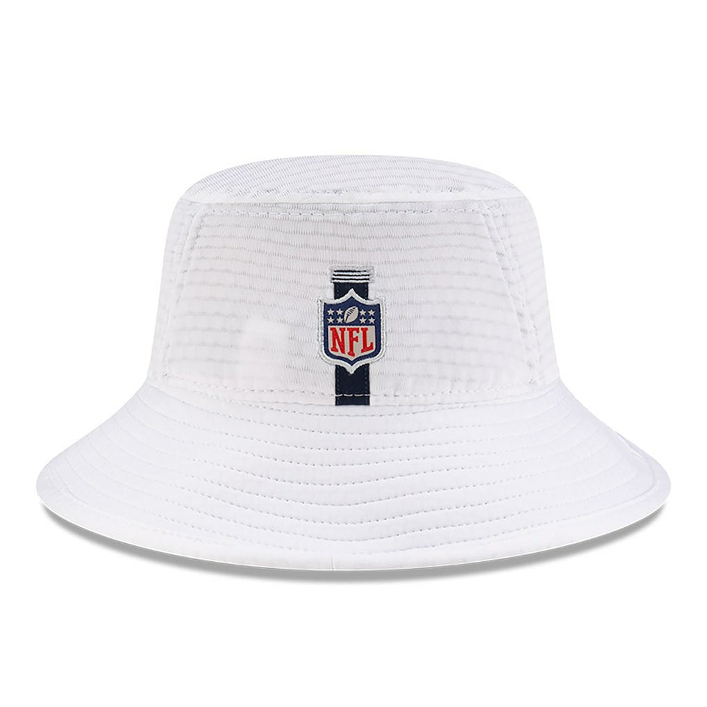 Dallas Cowboys New Era 2024 NFL Training Camp Stretch Bucket Hat White