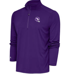 Minnesota Vikings Antigua Tribute Quarter-Zip Pullover Jacket Purple