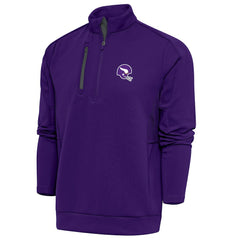 Minnesota Vikings Antigua Generation Quarter-Zip Pullover Jacket Purple