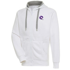 Minnesota Vikings Antigua Victory Full-Zip Hoodie White