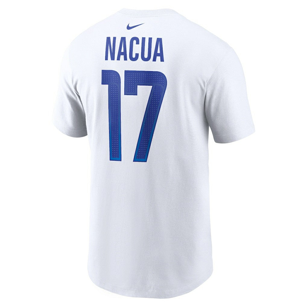Puka Nacua Los Angeles Rams Player Name & Number T-Shirt White