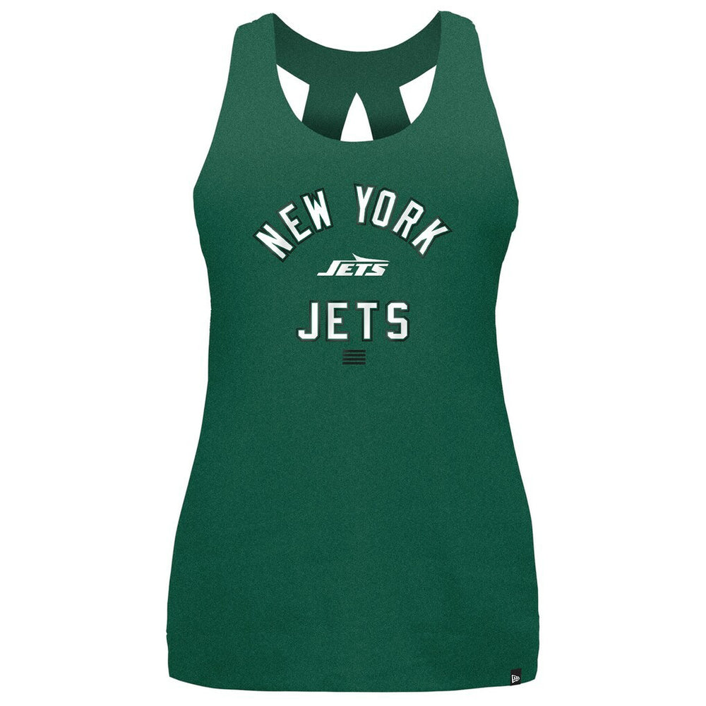 New York Jets New Era Women's 2024 NFL Training Camp Tank Top Green