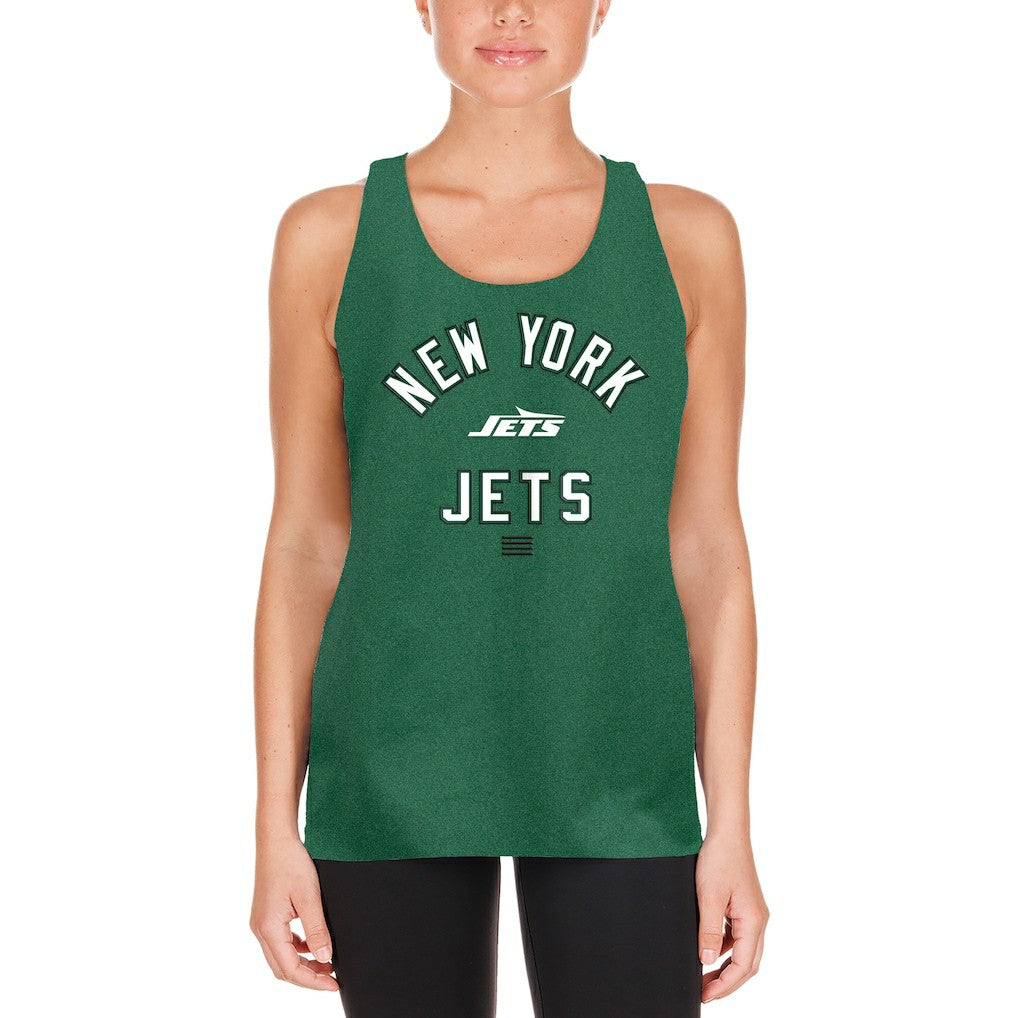 New York Jets New Era Women's 2024 NFL Training Camp Tank Top Green