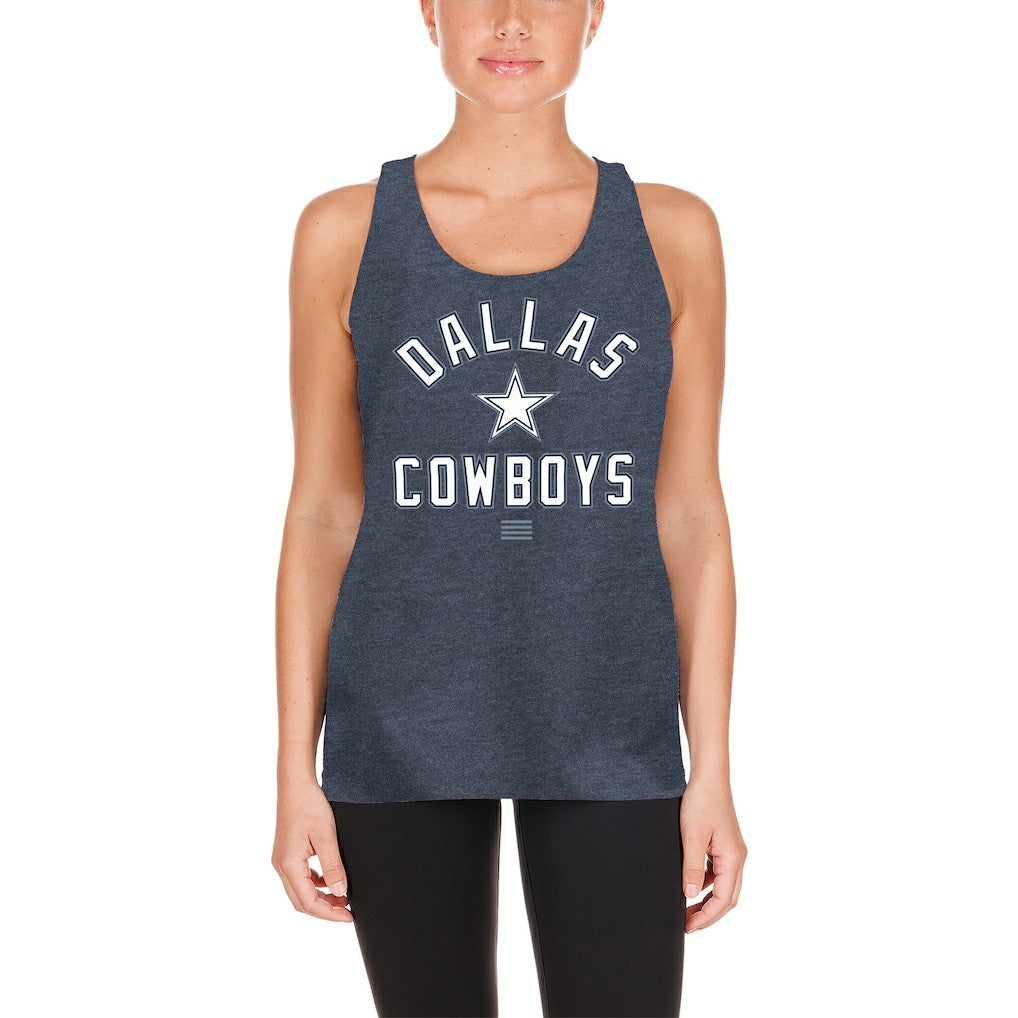 Dallas Cowboys New Era Women's 2024 NFL Training Camp Tank Top Navy