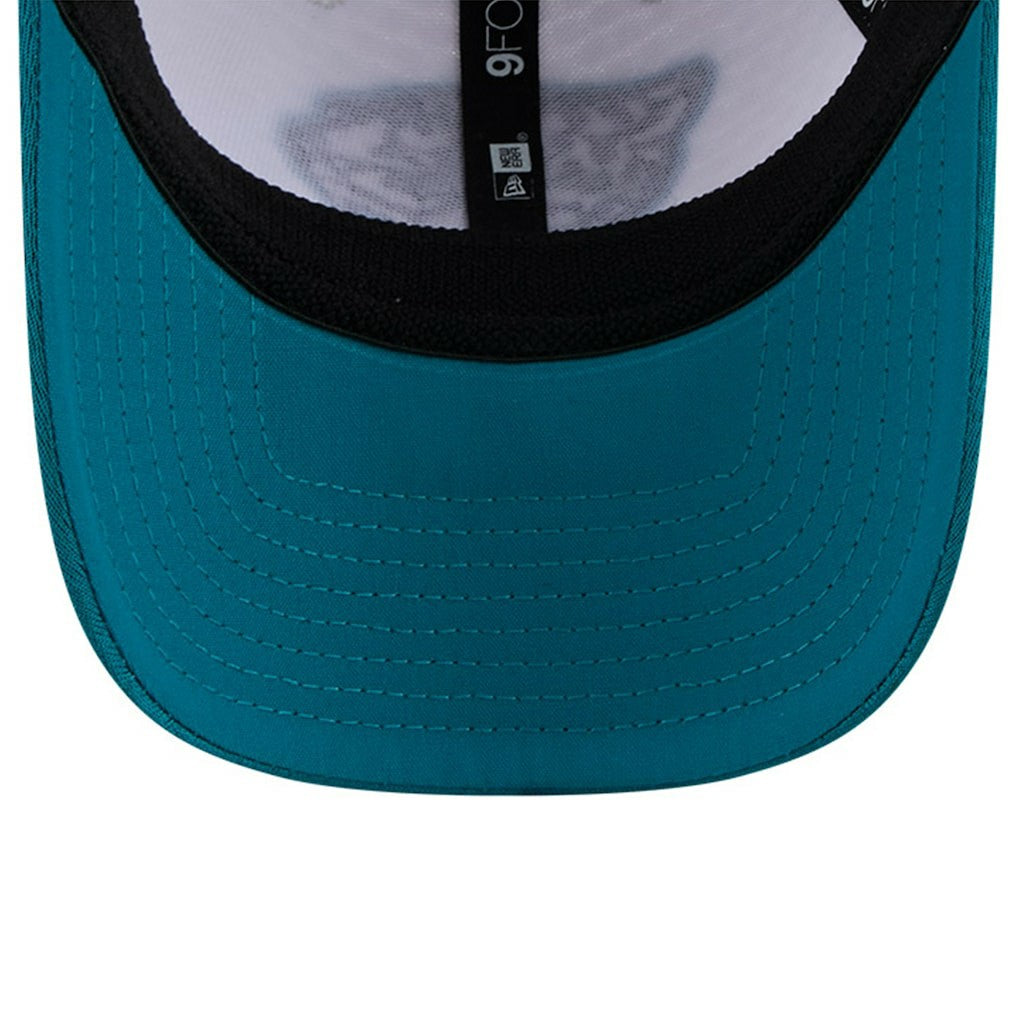 Jacksonville Jaguars New Era 2024 NFL Training Camp 9FORTY Adjustable Hat White/Teal