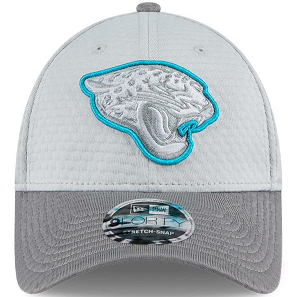 Jacksonville Jaguars New Era 2024 NFL Training Camp 9FORTY Adjustable Hat Gray