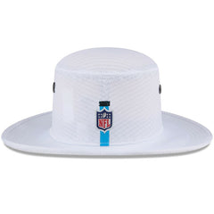 Carolina Panthers New Era 2024 NFL Training Camp Panama Bucket Hat White