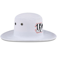 Cincinnati Bengals New Era 2024 NFL Training Camp Panama Bucket Hat White