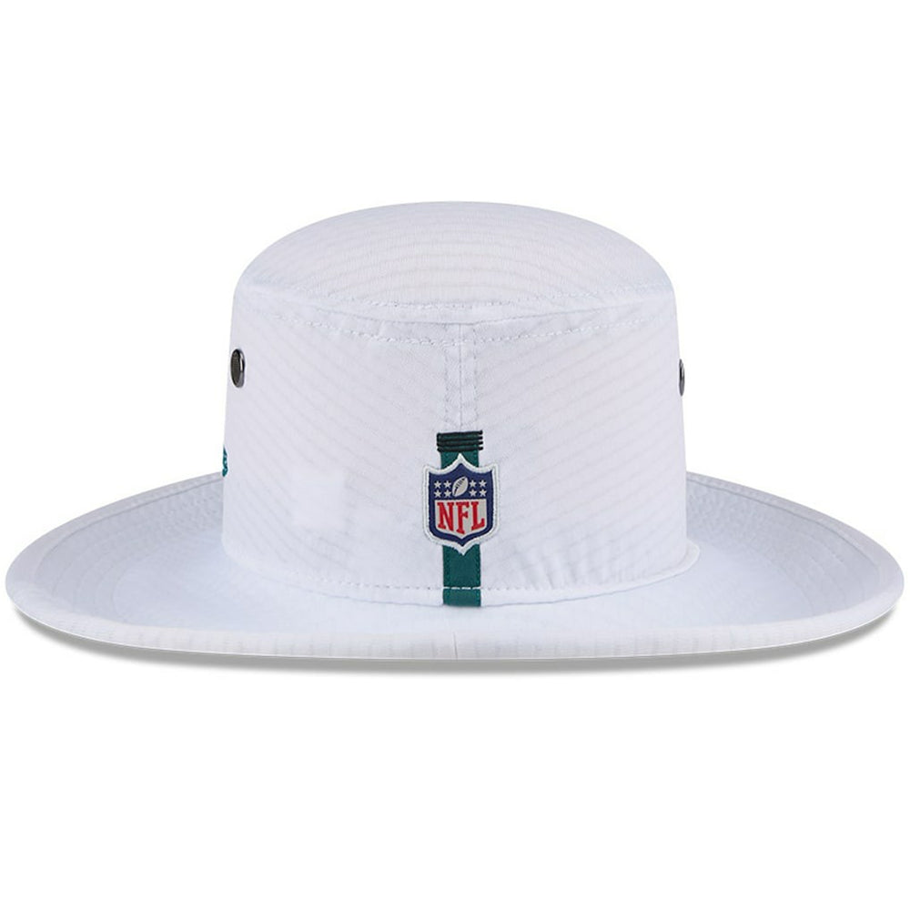 Philadelphia Eagles New Era 2024 NFL Training Camp Panama Bucket Hat White