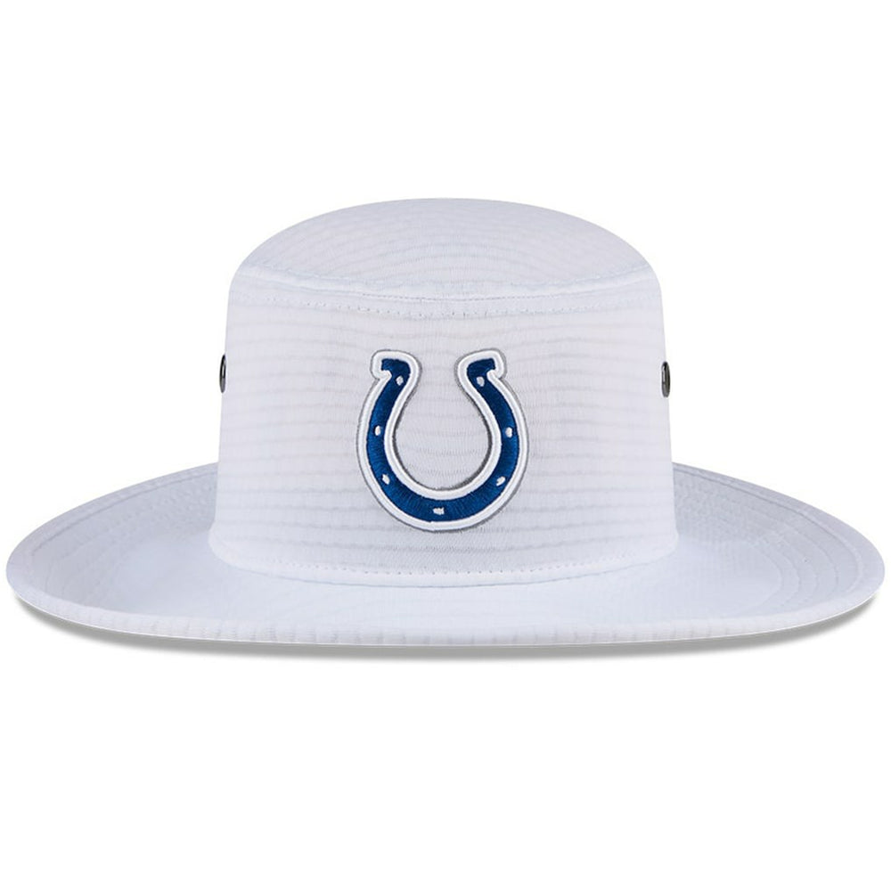 Indianapolis Colts New Era 2024 NFL Training Camp Panama Bucket Hat White