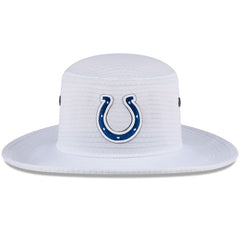 Indianapolis Colts New Era 2024 NFL Training Camp Panama Bucket Hat White