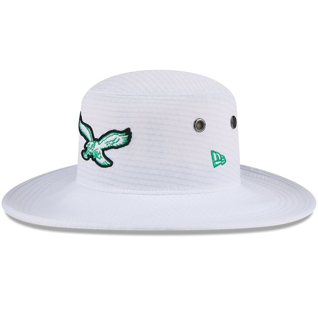 Philadelphia Eagles New Era 2024 NFL Training Camp Panama Bucket Hat White