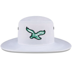 Philadelphia Eagles New Era 2024 NFL Training Camp Panama Bucket Hat White