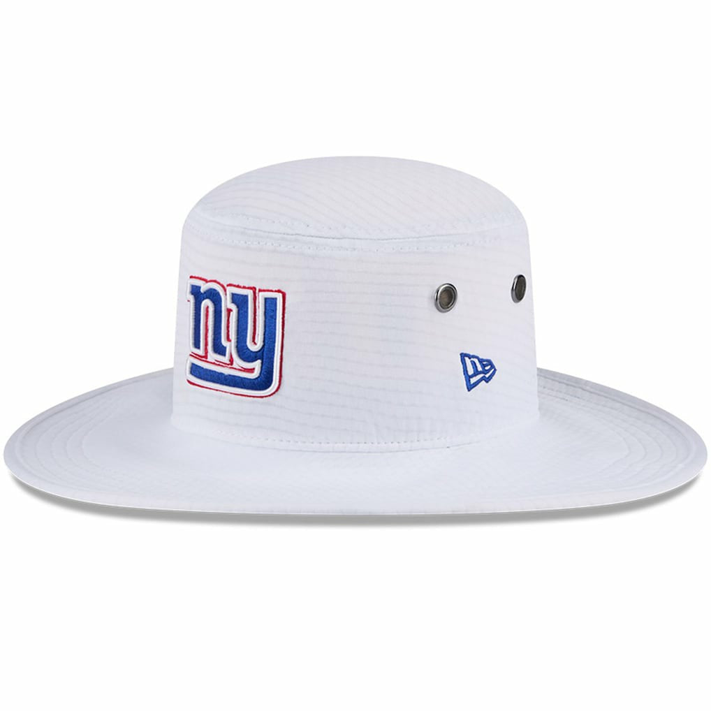New York Giants New Era 2024 NFL Training Camp Panama Bucket Hat White