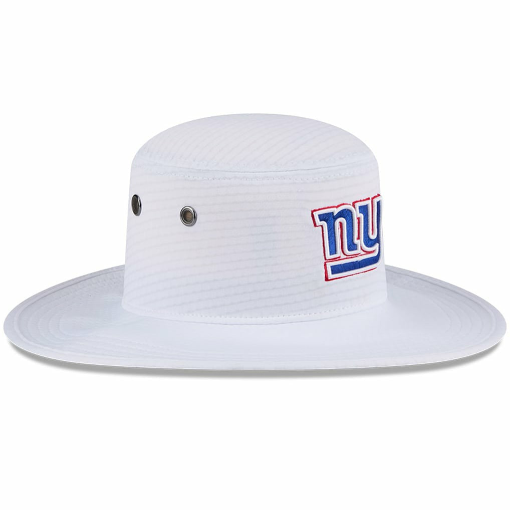 New York Giants New Era 2024 NFL Training Camp Panama Bucket Hat White
