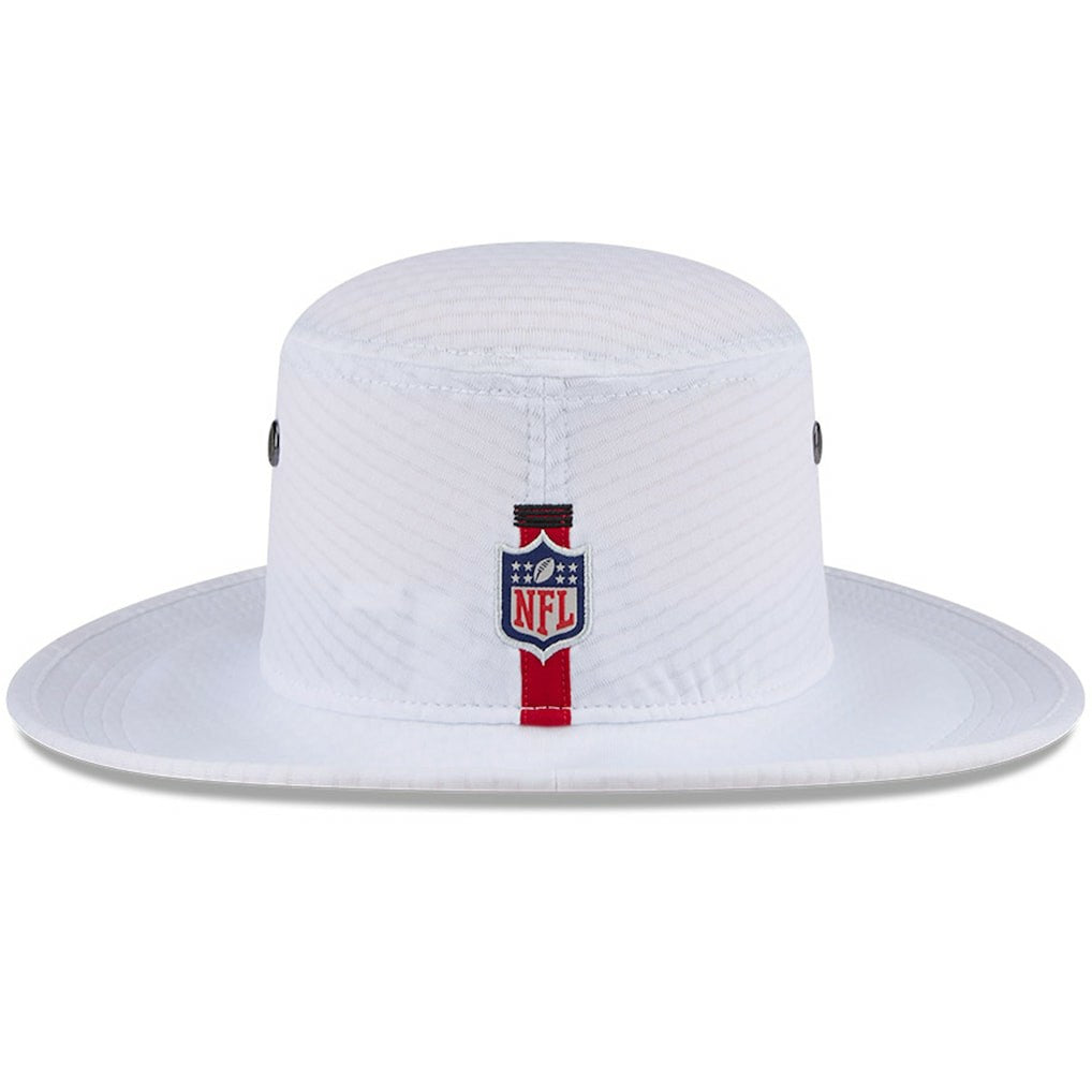 San Francisco 49ers New Era 2024 NFL Training Camp Panama Bucket Hat White