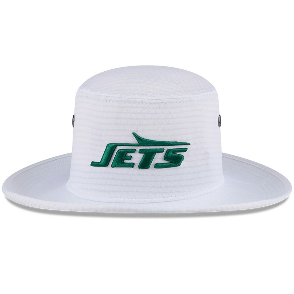 New York Jets New Era 2024 NFL Training Camp Panama Bucket Hat White