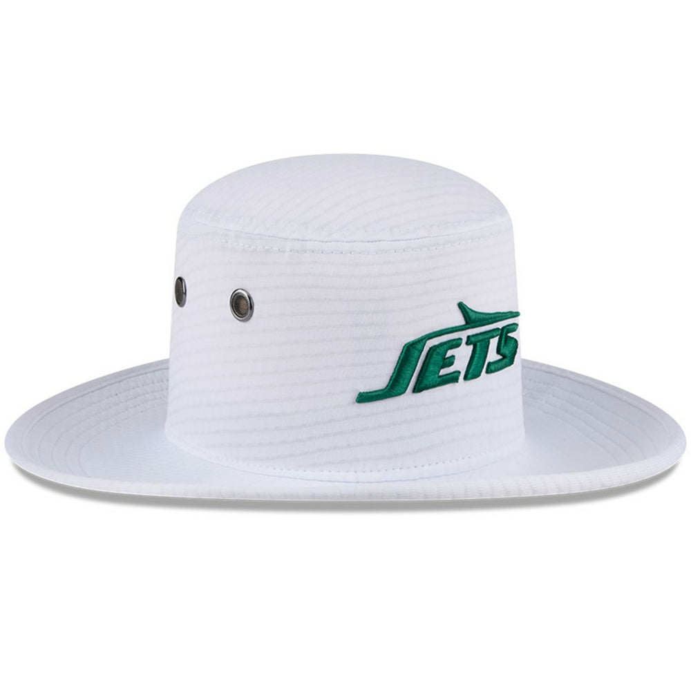 New York Jets New Era 2024 NFL Training Camp Panama Bucket Hat White