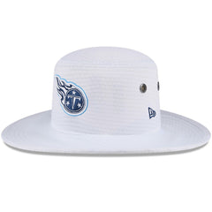 Tennessee Titans New Era 2024 NFL Training Camp Panama Bucket Hat White