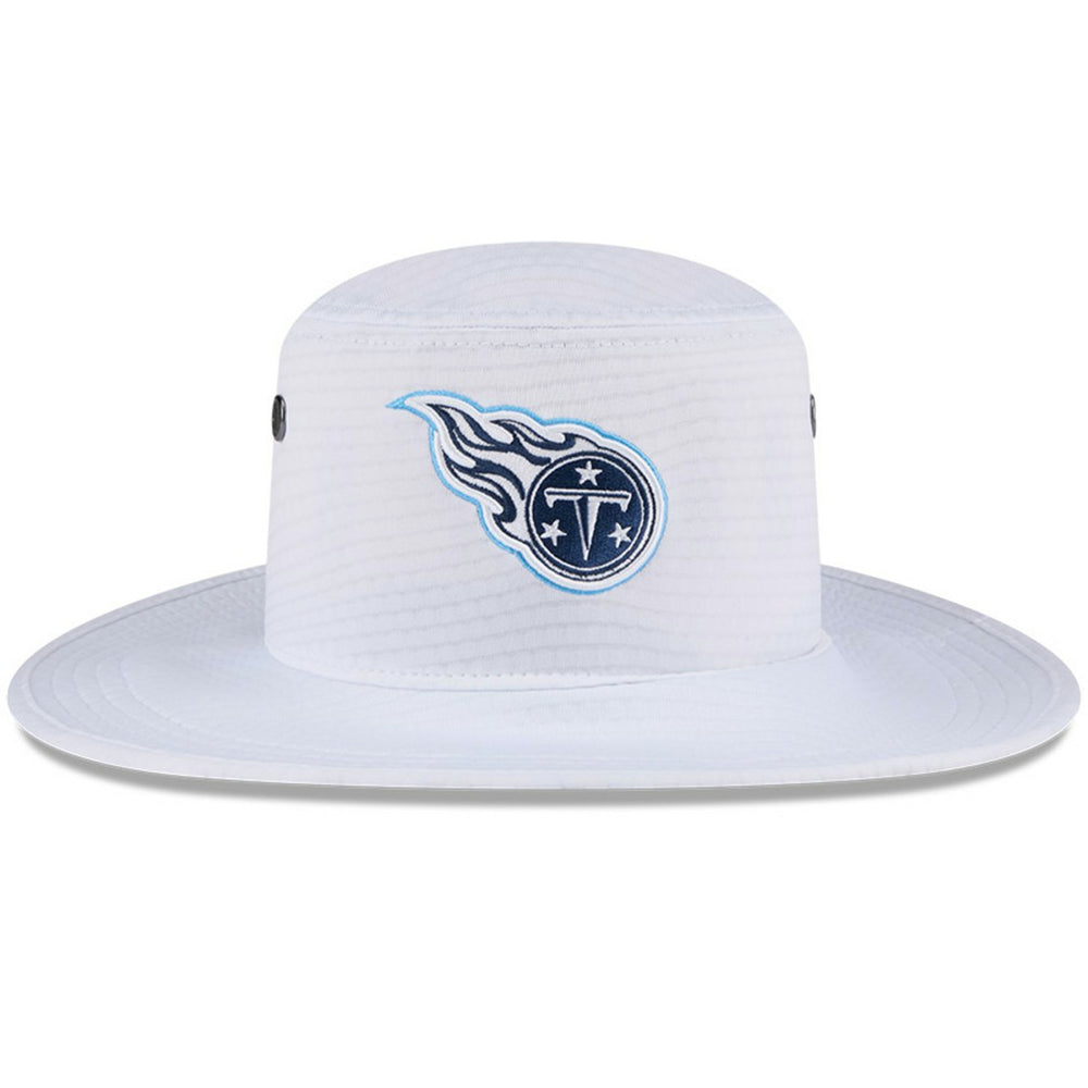 Tennessee Titans New Era 2024 NFL Training Camp Panama Bucket Hat White