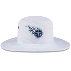 Tennessee Titans New Era 2024 NFL Training Camp Panama Bucket Hat White