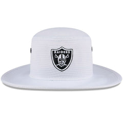 Las Vegas Raiders New Era 2024 NFL Training Camp Panama Bucket Hat White