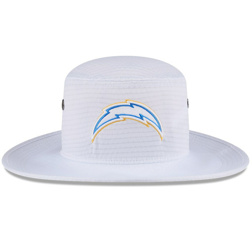 Los Angeles Chargers New Era 2024 NFL Training Camp Panama Bucket Hat White