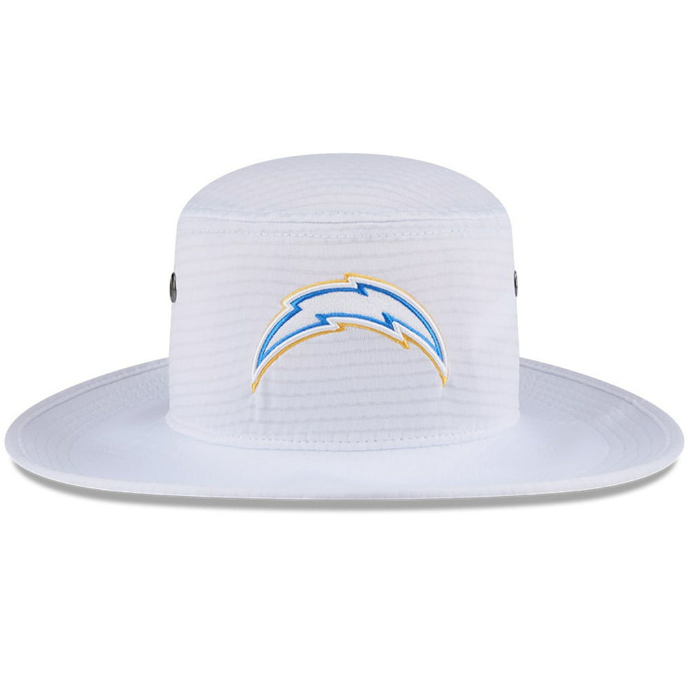 Los Angeles Chargers New Era 2024 NFL Training Camp Panama Bucket Hat White