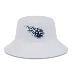 Tennessee Titans New Era 2024 NFL Training Camp Stretch Bucket Hat White