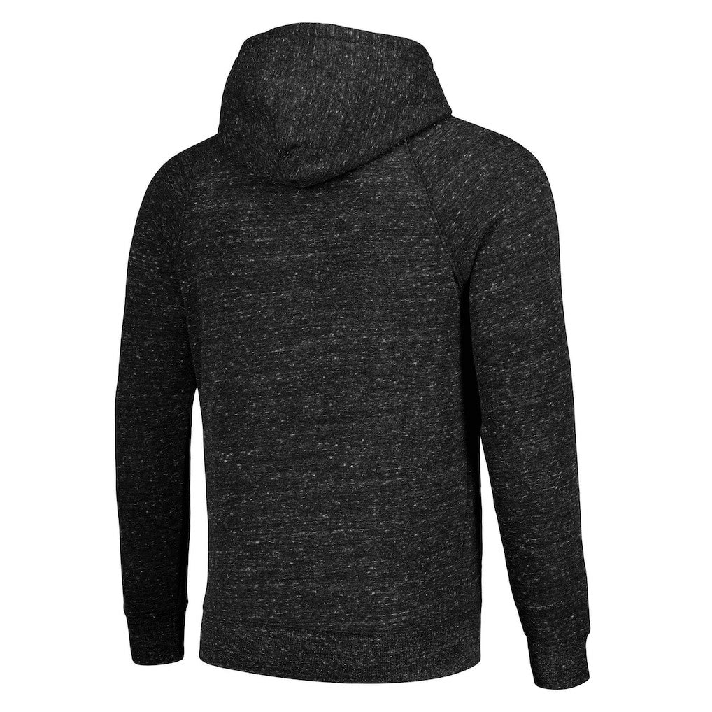 Las Vegas Raiders Homage Unisex Holiday Raglan Tri-Blend Pullover Hoodie Black