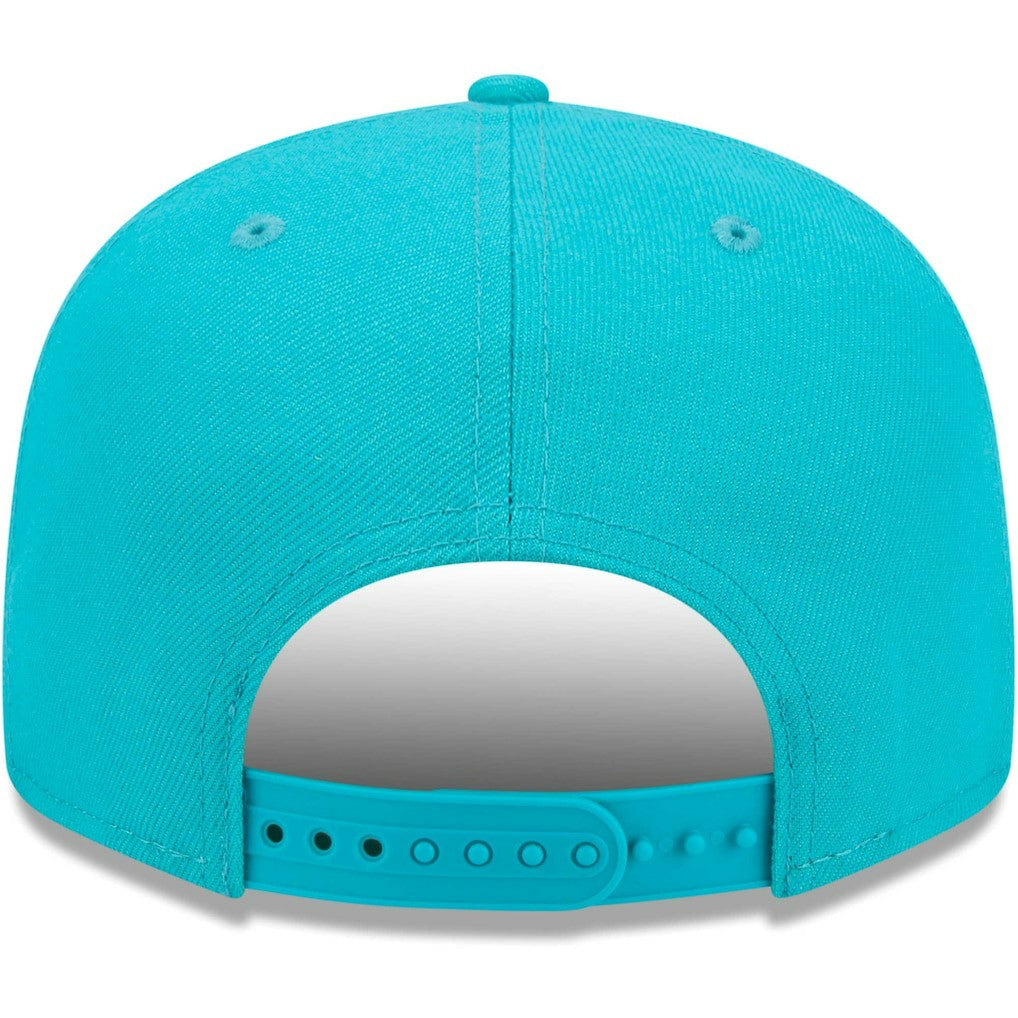 Miami Dolphins New Era Independent 9FIFTY Snapback Hat Aqua