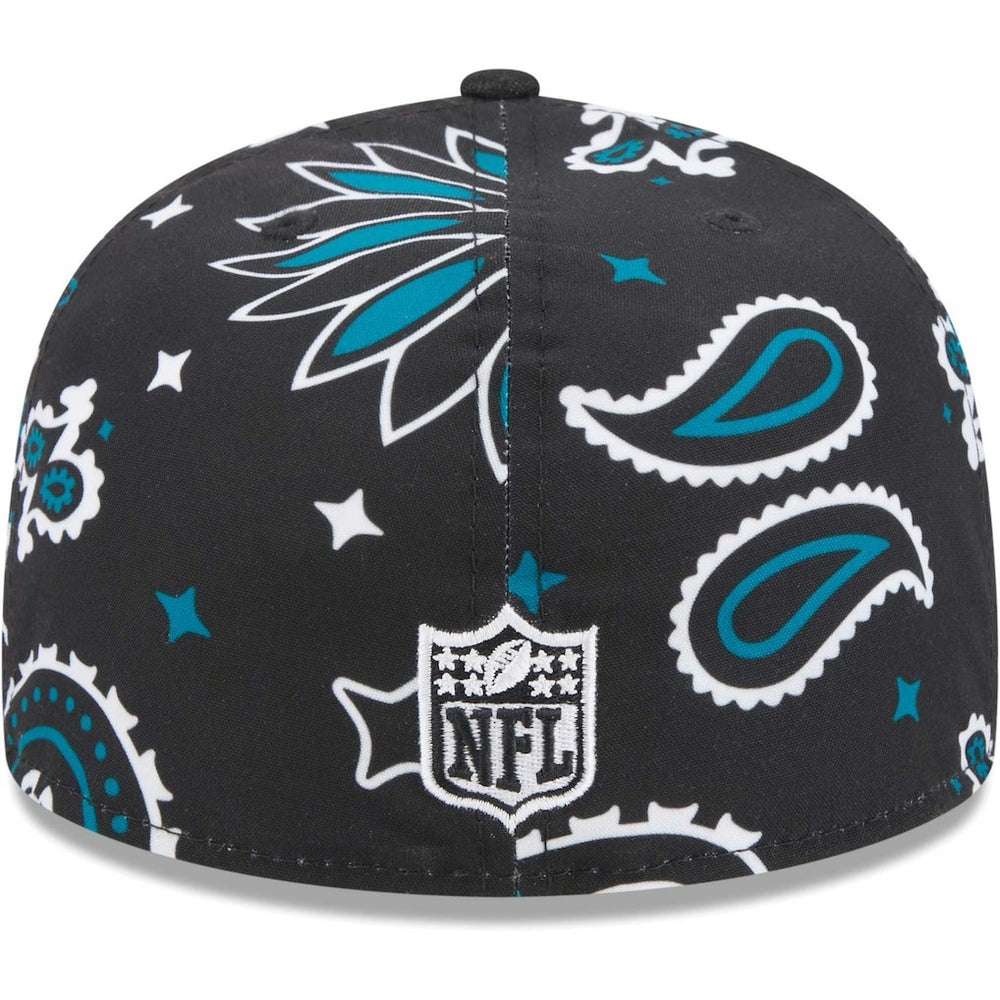 Jacksonville Jaguars New Era Paisley 59FIFTY Fitted Hat Black