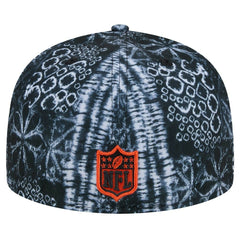 Cincinnati Bengals New Era Shibori 59FIFTY Fitted Hat Black