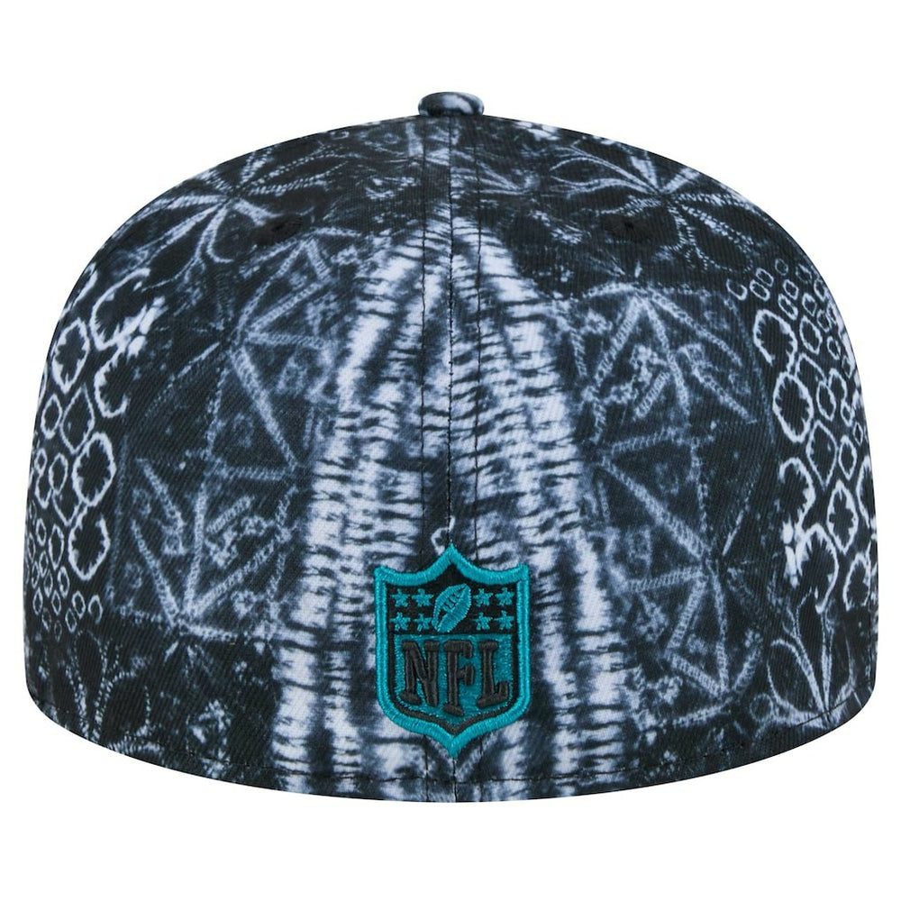 Jacksonville Jaguars New Era Shibori 59FIFTY Fitted Hat Black
