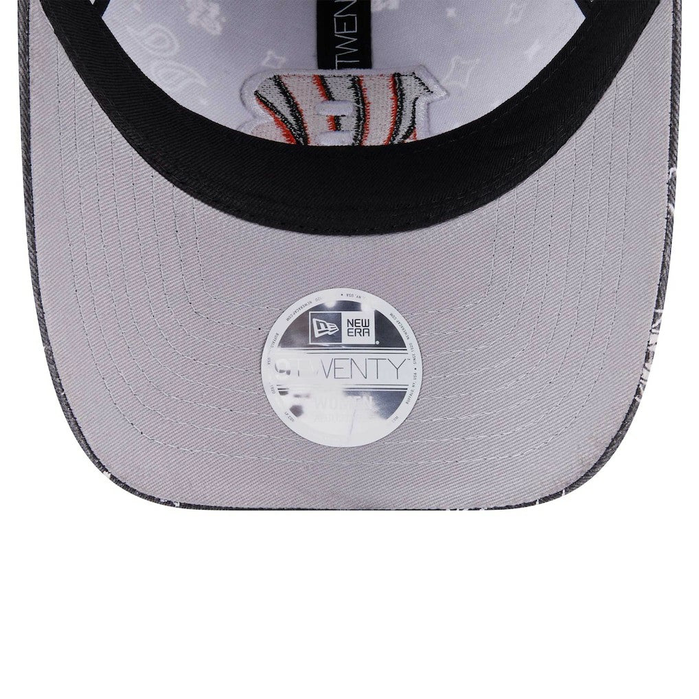 Cincinnati Bengals New Era Women's Paisley 9TWENTY Adjustable Hat Black