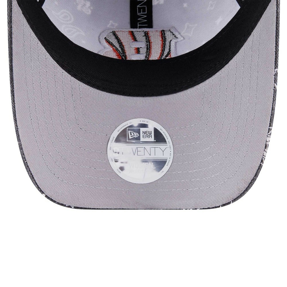 Cincinnati Bengals New Era Women's Paisley 9TWENTY Adjustable Hat Black