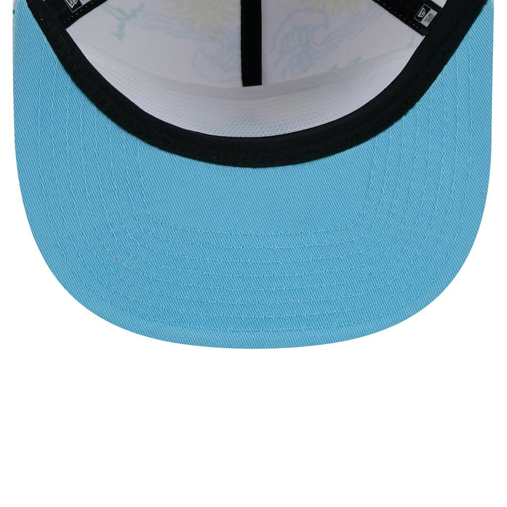 Dallas Cowboys New Era Vacay Golfer Snapback Hat White