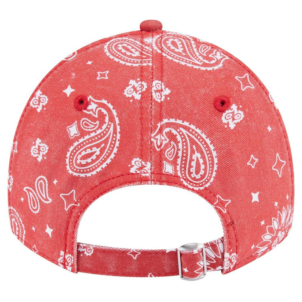 San Francisco 49ers New Era Women's Paisley 9TWENTY Adjustable Hat Scarlet