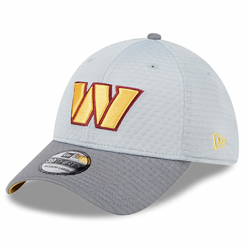 Washington Commanders New Era 2024 NFL Training Camp 39THIRTY Flex Hat Gray