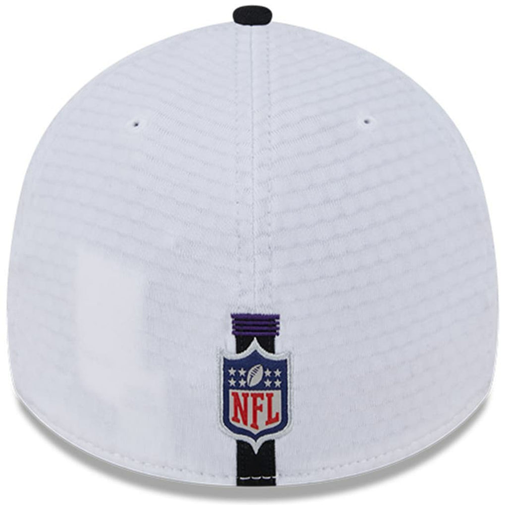Baltimore Ravens New Era 2024 NFL Training Camp 39THIRTY Flex Hat White/Black