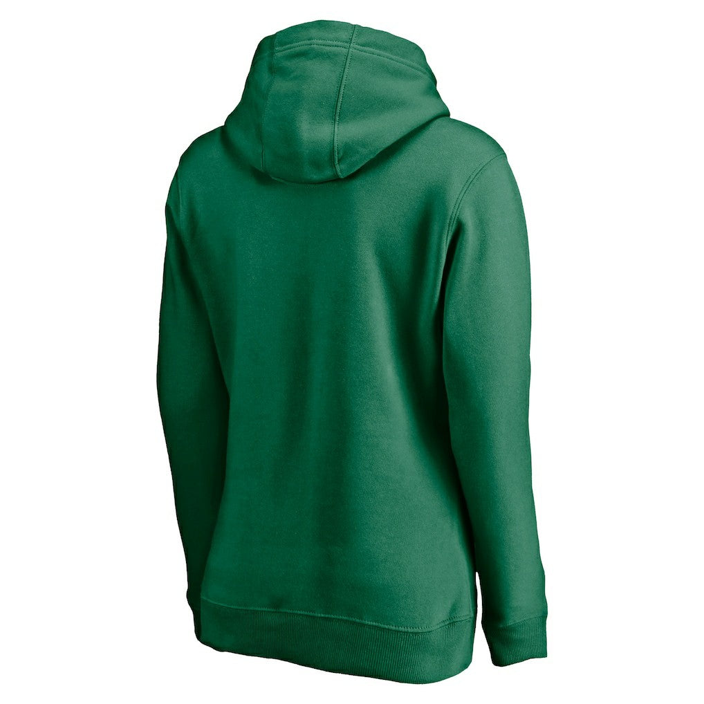 Philadelphia Eagles Women's Gridiron Classics Vintage Arch Pullover Hoodie Kelly Green