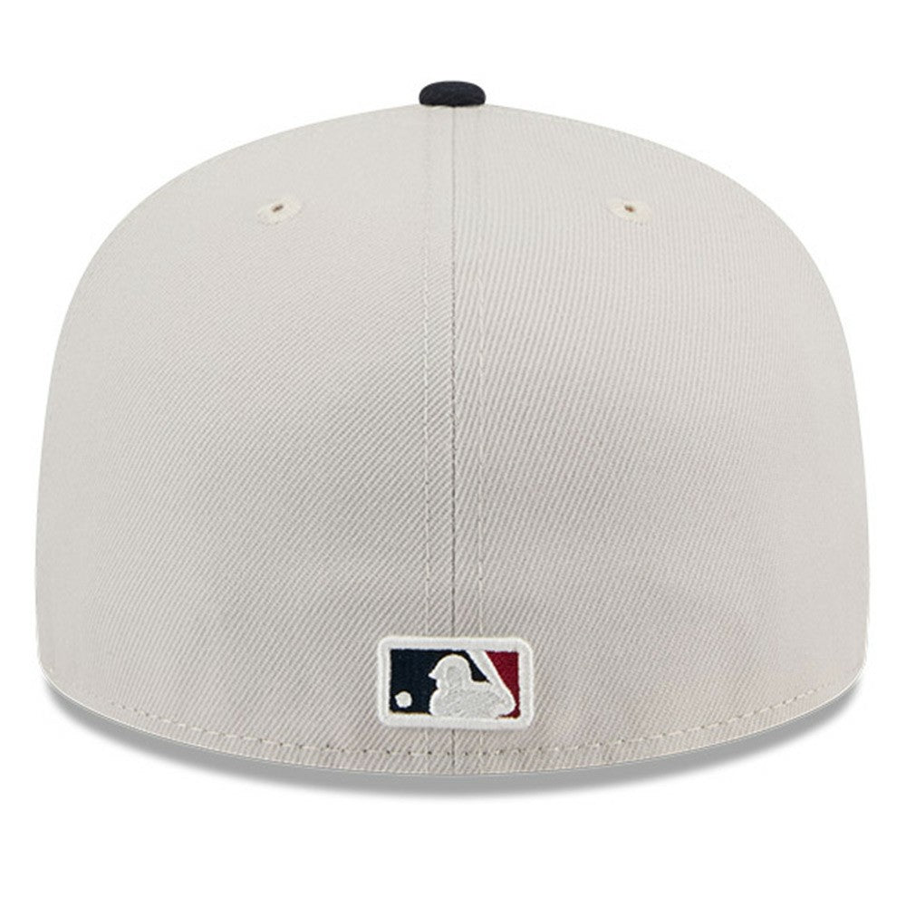 Los Angeles Dodgers New Era 2024 Fourth of July 59FIFTY Fitted Hat - Khaki/Black Hats