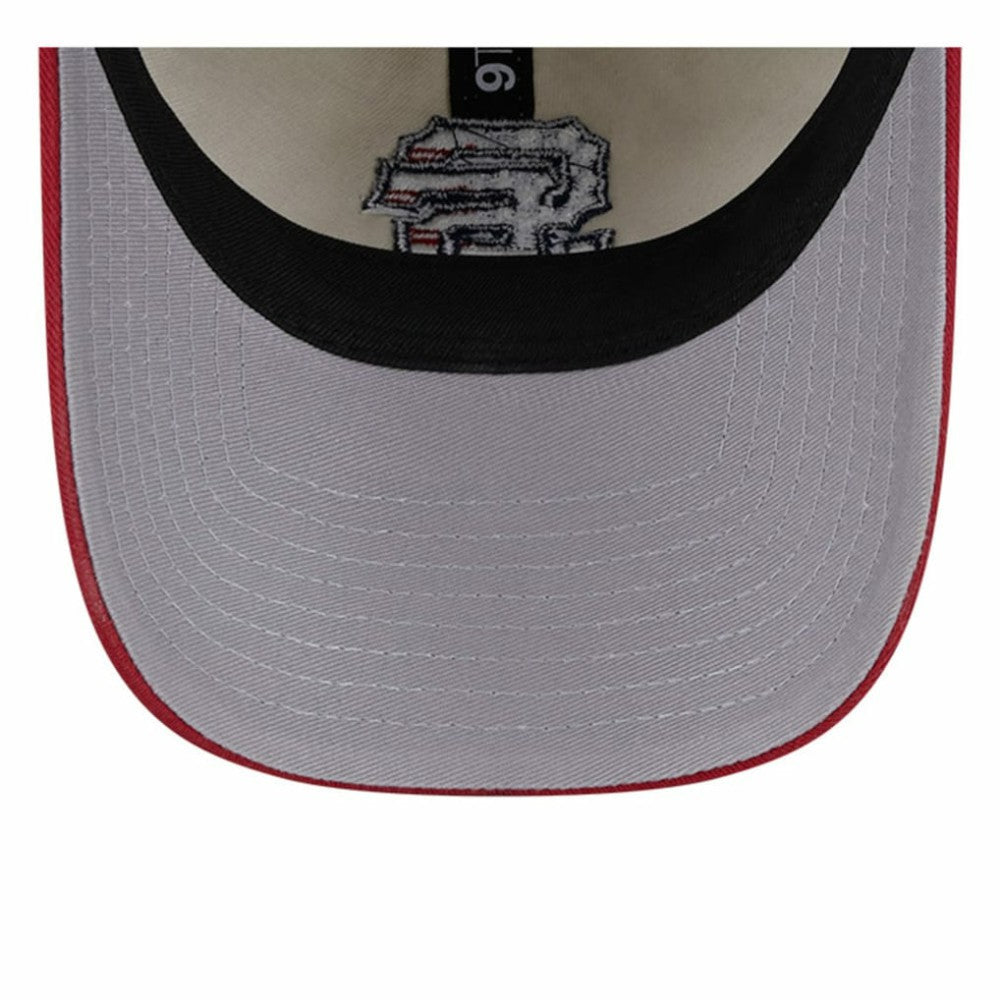 San Francisco Giants New Era 2024 Fourth of July 9TWENTY Adjustable Hat - Khaki/Red Hats