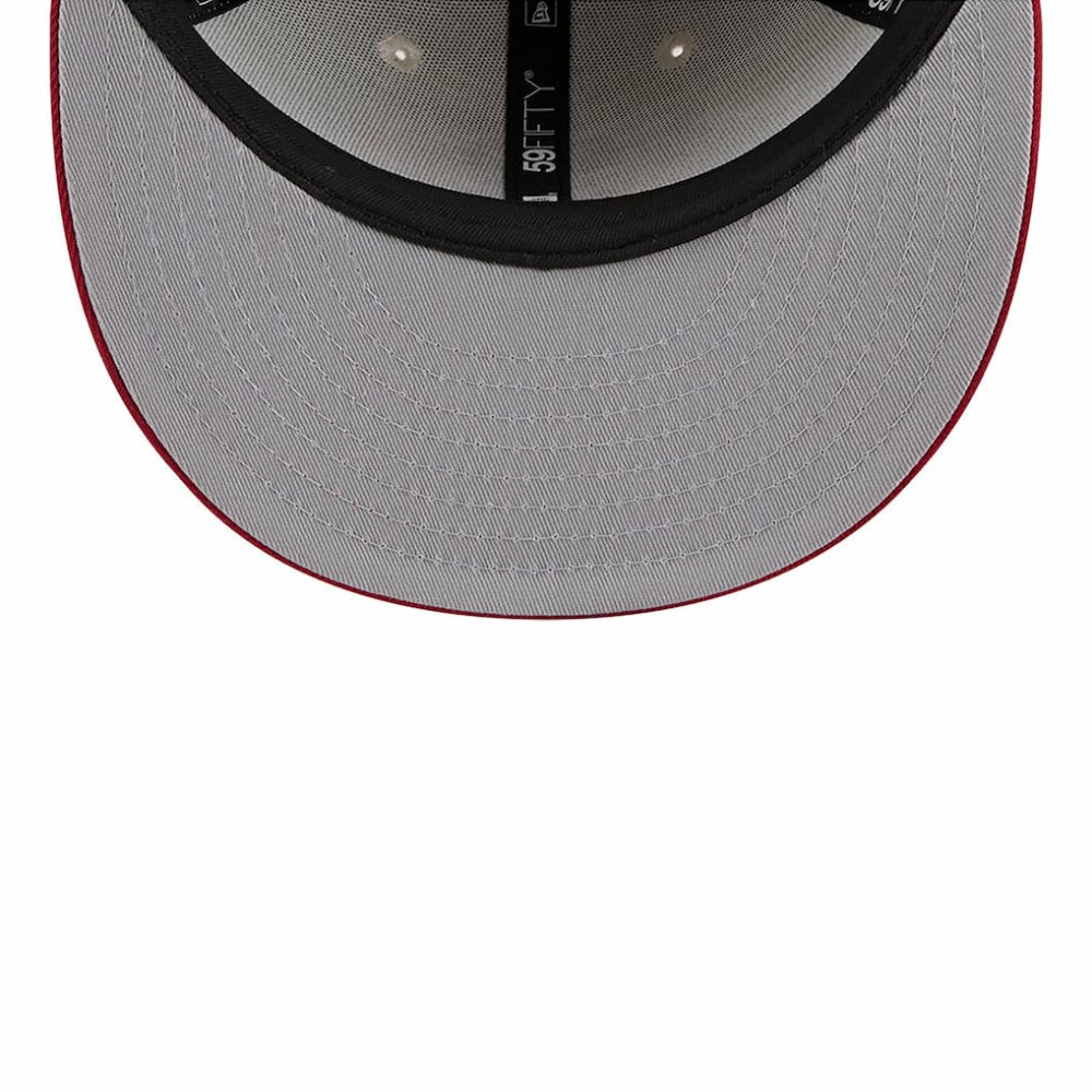 Athletics New Era 2024 Fourth of July Low Profile 59FIFTY Fitted Hat - Khaki/Red Hats