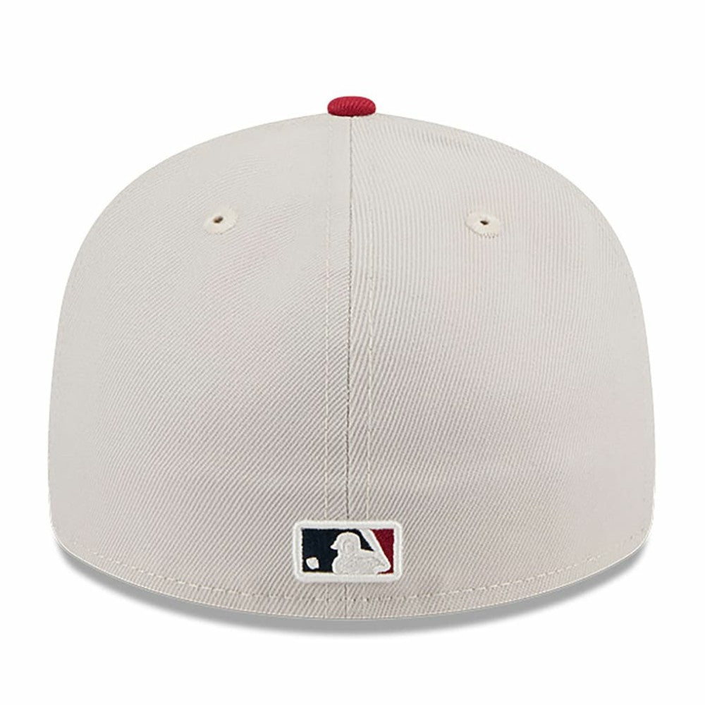Washington Nationals New Era 2024 Fourth of July Low Profile 59FIFTY Fitted Hat - Khaki/Red Hats